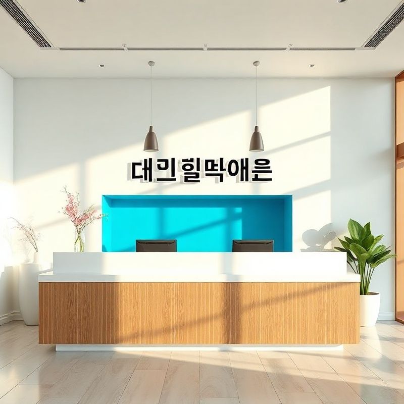 Orbitflumen 사무실 리셉션